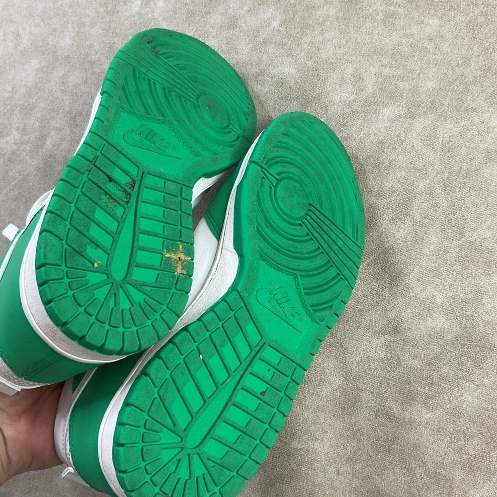 Nike Dunk High GS‎ Youth 5Y Phantom Stadium Green White Basketball Shoes DB2179